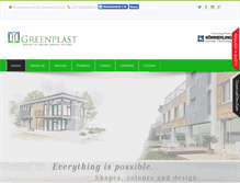Tablet Screenshot of indiagreenplast.com